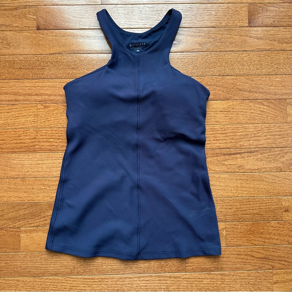 Athleta Yoga Tank Top Blue size XS